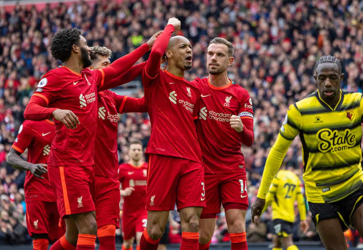 Liverpool 2-0 Watford: Reds move top of the league - Liverpool FC - This Is Anfield