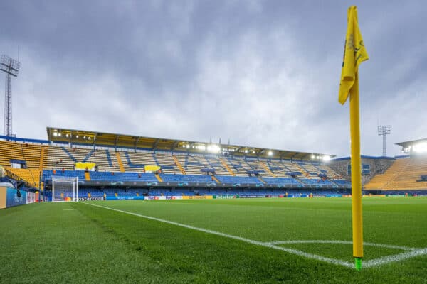 VILLARREAL, SPAIN - Tuesday, May 3, 2022: A general view before the UEFA Champions League Semi-Final 2nd Leg game between Villarreal CF and Liverpool FC at the Estadio de la Cerámica. (Pic by David Rawcliffe/Propaganda)