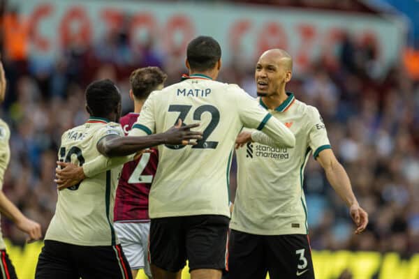 BIRMINGHAM, ENGLAND - Tuesday, May 10, 2022: Liverpool's Matip during the FA Premier League match between Aston Villa FC and Liverpool FC at Villa Park. (Pic by David Rawcliffe/Propaganda)