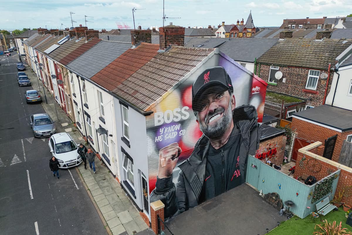 8 photos of brilliant new Jurgen Klopp mural near Anfield Liverpool FC This Is Anfield