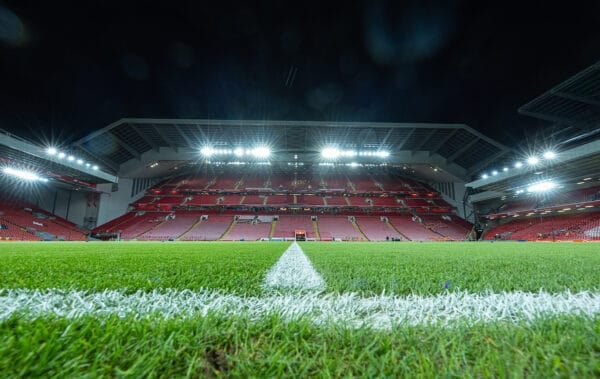 LIVERPOOL, ENGLAND - Wednesday, December 28, 2022: A general view before the FA Premier League match between Liverpool and Leicester at Anfield. (Pic by David Rawcliffe/Propaganda)