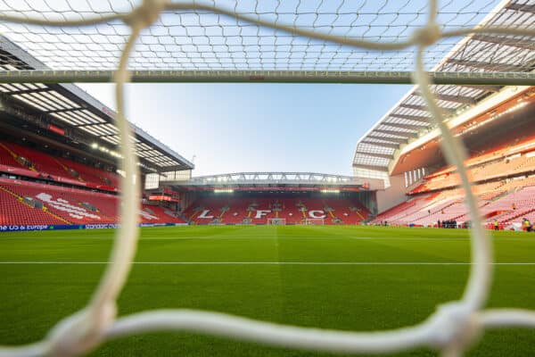 LIVERPOOL, ENGLAND - Saturday, January 21, 2023: A general view before the FA Premier League match between Liverpool FC and Chelsea FC at Anfield. General. (Pic by David Rawcliffe/Propaganda)