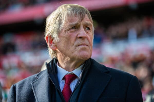 LIVERPOOL, ENGLAND - Saturday, March 25, 2023: Liverpool's manager Sir Kenny Dalglish before the LFC Foundation match between Liverpool FC Legends and Glasgow Celtic FC Legends at Anfield. (Pic by Jessica Hornby/Propaganda)