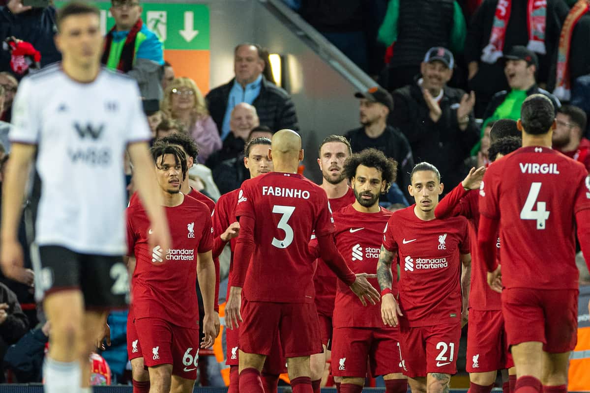 Liverpool vs Fulham 0 1