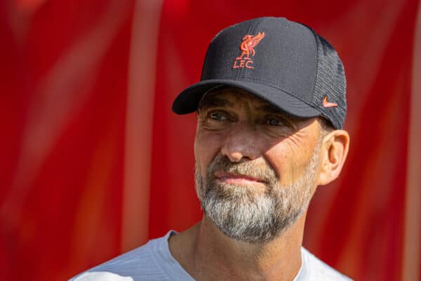 SOUTHAMPTON, ENGLAND - Sunday, May 28, 2023: Liverpool's manager Jürgen Klopp before the FA Premier League match between Southampton FC and Liverpool FC at St Mary's Stadium. (Pic by David Rawcliffe/Propaganda)