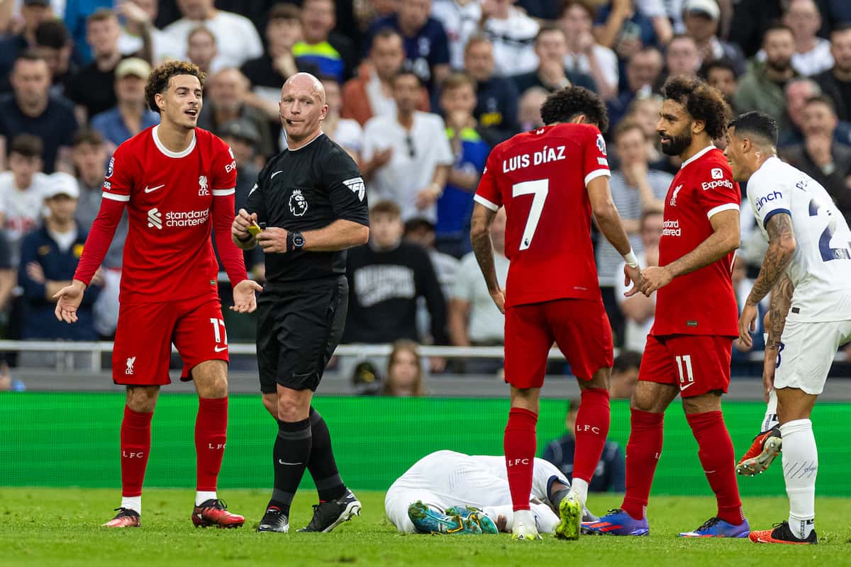 Liverpool fined by FA after 7 yellows and 2 reds – ‘no decision’ on player charges
