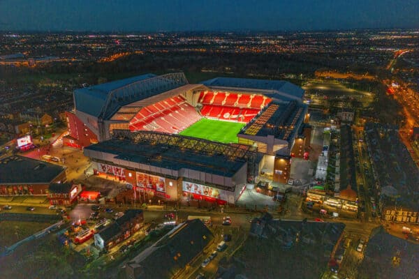 LIVERPOOL, ENGLAND - Thursday, November 30, 2023: A general view of Anfield ahead of the UEFA Europa League Group E matchday 5 game between Liverpool FC and LASK at Anfield. (Photo by David Rawcliffe/Propaganda)