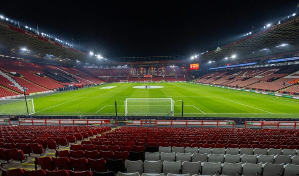 SHEFFIELD, ENGLAND - Wednesday, December 6, 2023: A general view before the FA Premier League match between Sheffield United FC and Liverpool FC at Bramall Lane. (Photo by David Rawcliffe/Propaganda)