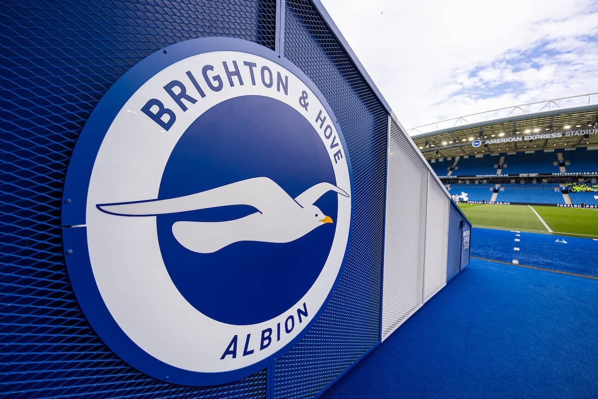 BRIGHTON & HOVE, ENGLAND - Saturday, April 19, 2025: A general view of the AMEX Community Stadium ahead of the FA Women’s Super League match between Brighton & Hove Albion FC Women and Liverpool FC Women at the AMEX Community Stadium. (Photo by David Rawcliffe/Propaganda)