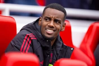 LIVERPOOL, ENGLAND - Saturday, September 20, 2025: Liverpool's Alexander Isak during the FA Premier League match between Liverpool FC and Everton FC at Anfield. The 247th Merseyside Derby. (Photo by David Rawcliffe/Propaganda) Football – FA Premier League – Liverpool FC v Everton FC
