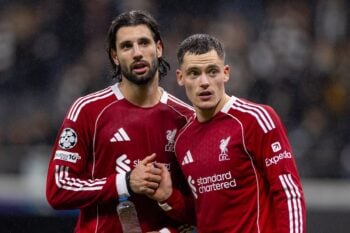 Football – UEFA Champions League – League Phase – Eintracht Frankfurt v Liverpool FC