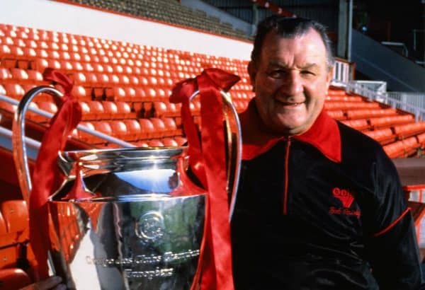 Bob Paisley, Liverpool, European Cup, 1977 (Image: Peter Robinson/EMPICS Sport)