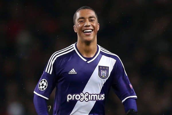 Yoeri Tielemans , RSC Anderlecht. (John Walton/EMPICS Sport)