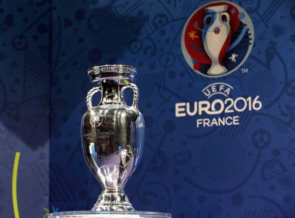 The European Championship trophy Eurp 2016 (AP Photo/Christophe Ena)