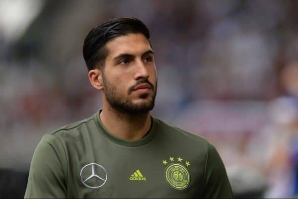 Germany's Emre Can at the international soccer match between German and Slovakia in the WWK¬†Arena in¬†Augsburg, Germany, 29 May 2016. Photo:¬†ANDREAS¬†GEBERT/dpa