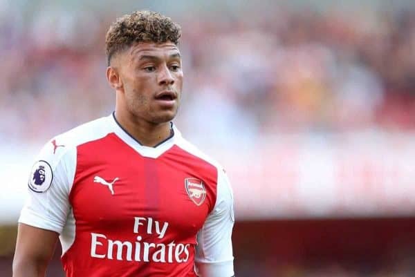 Arsenal's Alex Oxlade-Chamberlain in action during the Premier League match at the Emirates Stadium, London. Picture date August 14th, 2016 Pic David Klein/Sportimage via PA Images