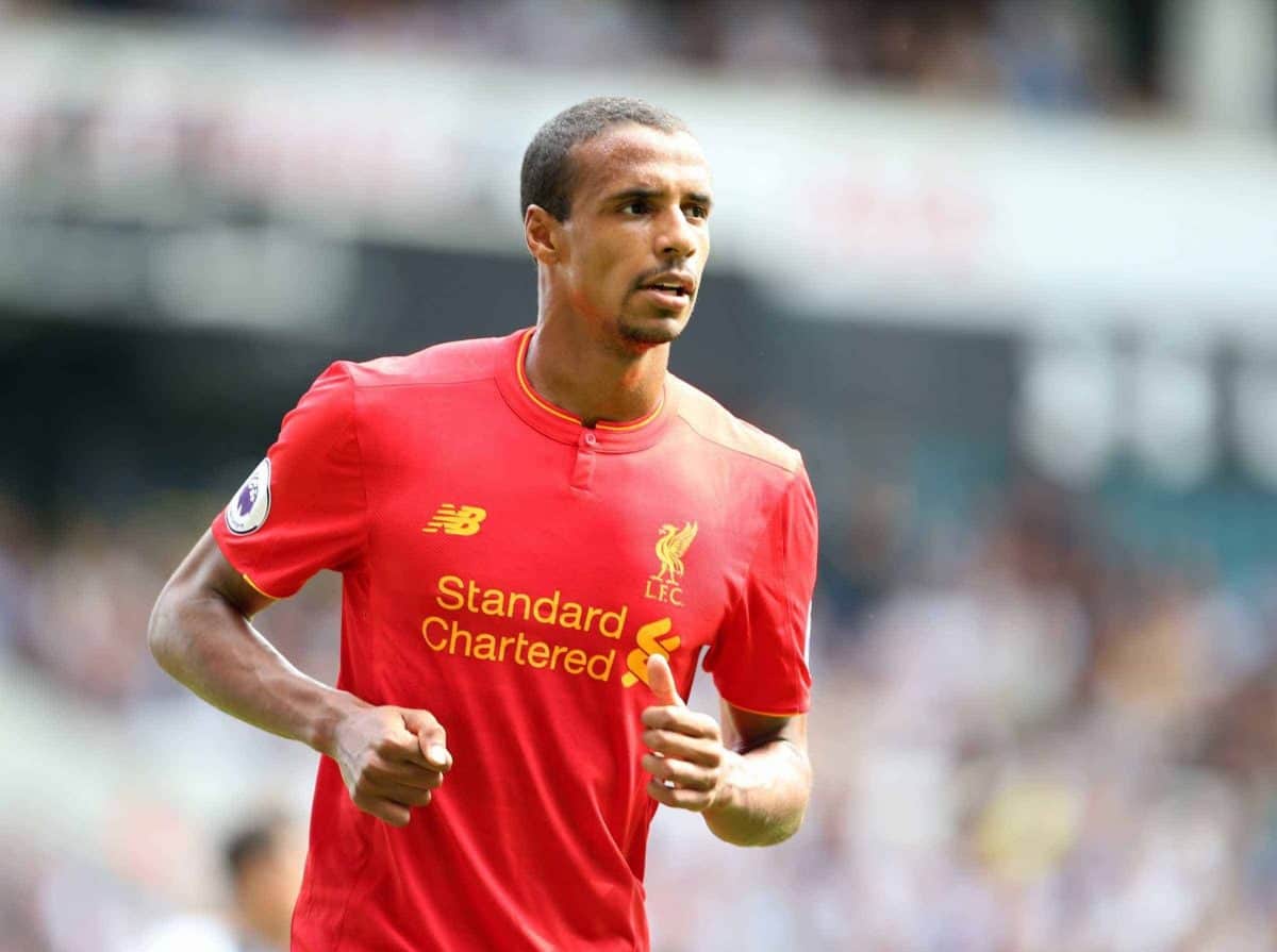 Liverpool's Joel Matip in action during the Premier League match at White Hart Lane Stadium, London. Picture date August 27th, 2016 Pic David Klein/Sportimage via PA Images