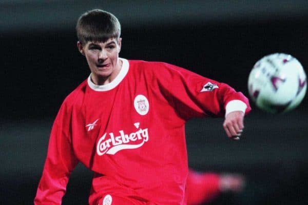 Steven Gerrard, Liverpool, 1999 (Matthew Ashton/EMPICS Sport)