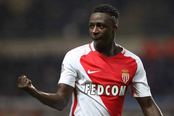 Benjamin Mendy of AS Monaco celebrates during the UEFA Champions League Round of 16 2nd Leg match at the Stage Louis ll (Picture: David Klein/Sportimage via PA Images)