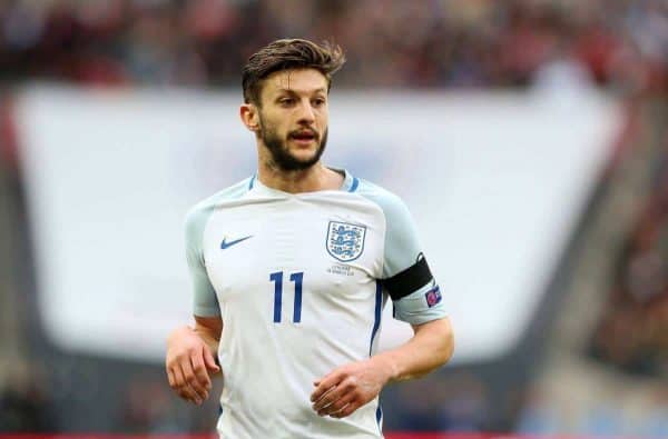 Adam Lallana, England National Team (Pic by David Rawcliffe/Propaganda)