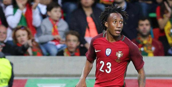 Portugals forward Gelson Martins during the FIFA 2018 World Cup friendly match between Portugal v Sweden at Estadio dos Barreiros on March 28, 2017 in Funchal, Madeira, Portugal. (Photo by Bruno Barros / DPI / NurPhoto )