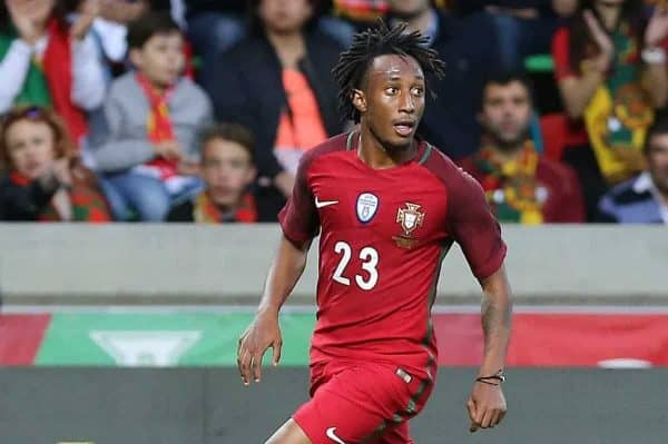 Portugals forward Gelson Martins during the FIFA 2018 World Cup friendly match between Portugal v Sweden at Estadio dos Barreiros on March 28, 2017 in Funchal, Madeira, Portugal. (Photo by Bruno Barros / DPI / NurPhoto )