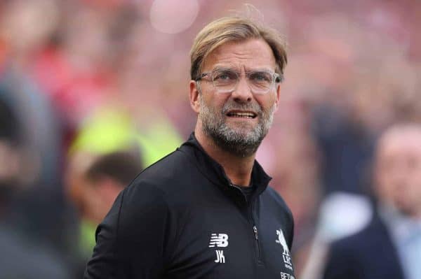 Liverpool manager Jurgen Klopp ahead of the pre-season friendly match at the Aviva Stadium, Dublin.