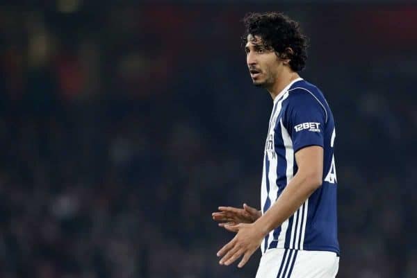 West Brom's Ahmed Hegazi in action during the premier league match at the Emirates Stadium, London. Picture date 25th September 2017. Picture credit should read: David Klein/Sportimage via PA Images