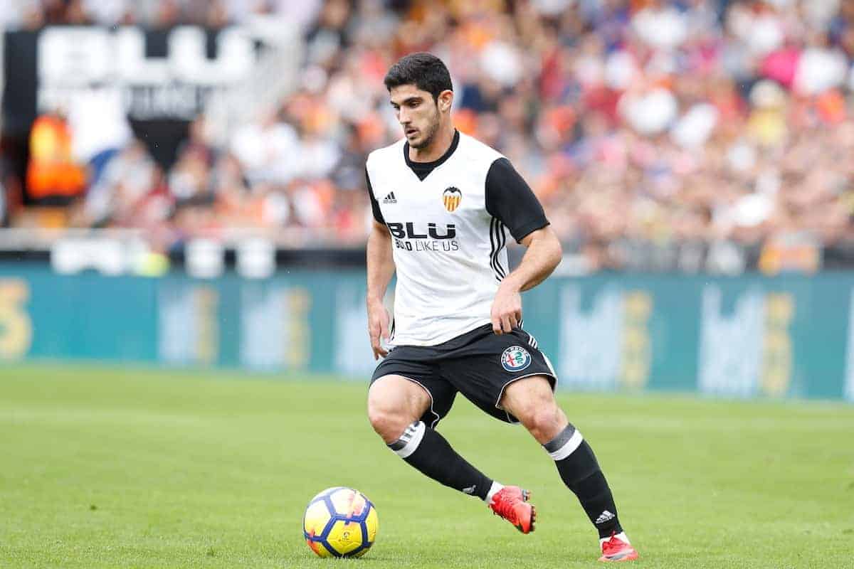 Goncalo Guedes (Valencia), NOVEMBER 4, 2017 - Football / Soccer : Spanish "La Liga Santander" match Valencia CF 3-0 CD Leganes at the Mestalla Stadium in Valencia, Spain. (Photo by Mutsu Kawamori/AFLO) [3604]