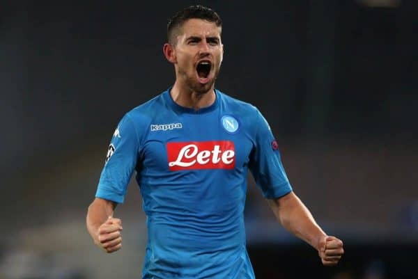 Napoli's Filho Jorge Jorginho - Nick Potts/EMPICS Sport