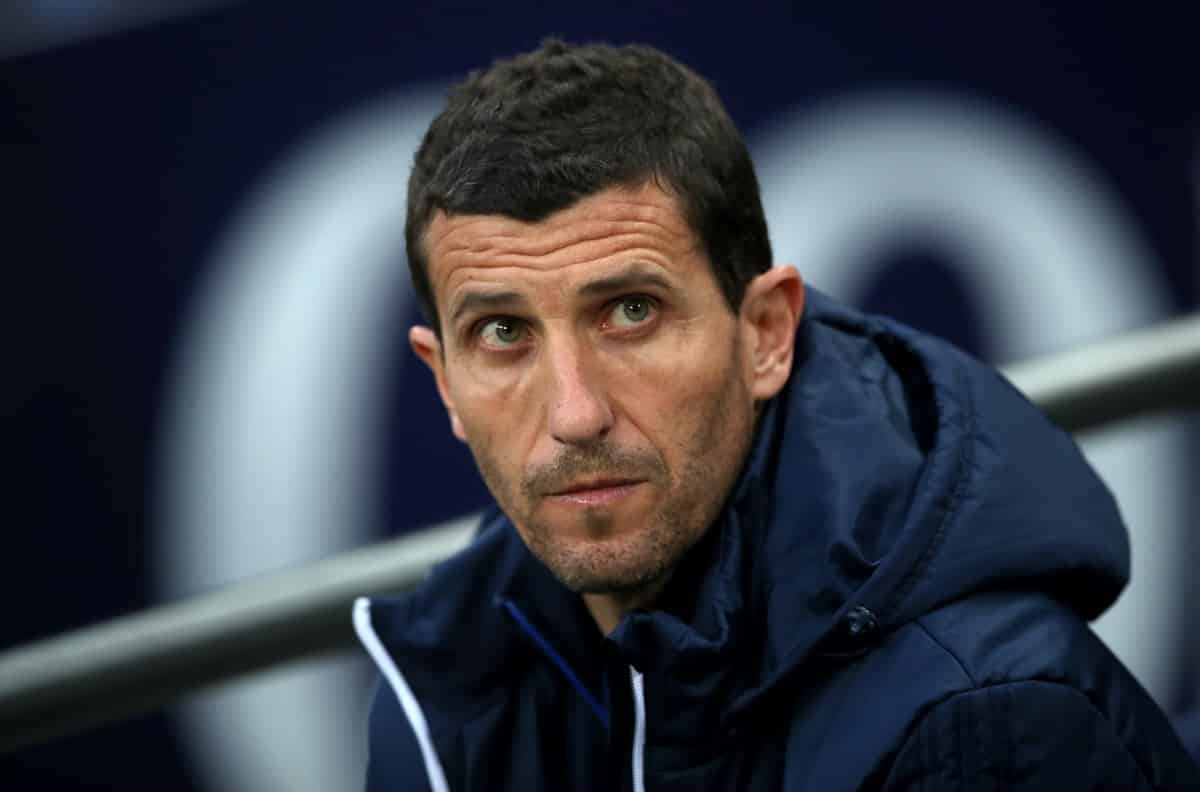 Watford manager Javi Gracia during the Premier League match at Wembley Stadium. London. (Nick Potts/PA Wire/PA Images)