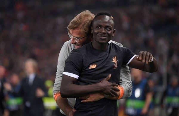 Jurgen Klopp, Sadio Mane, Roma (PA IMages)