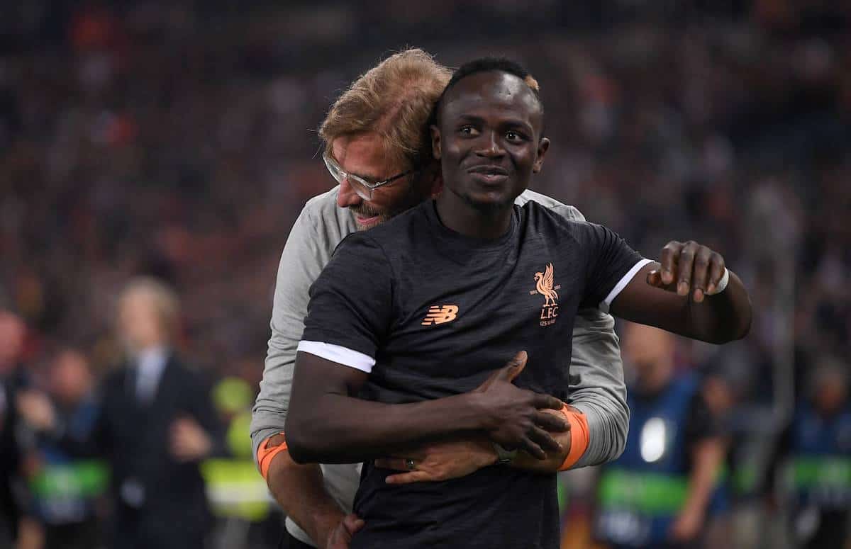 Jurgen Klopp, Sadio Mane, Roma (PA IMages)