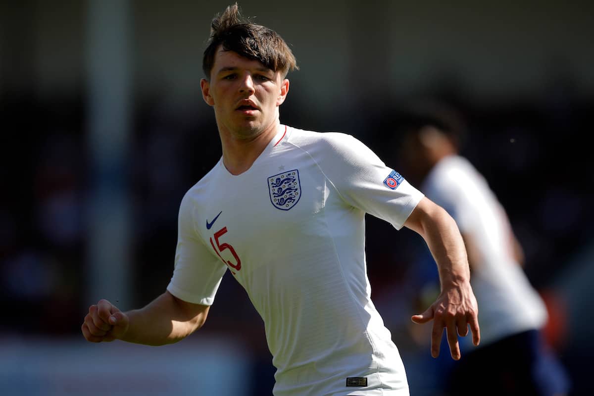 Bobby Duncan of England during the group stage match at Bank's Stadium, Walsall. (Image: Malcolm Couzens/Sportimage/PA Images)