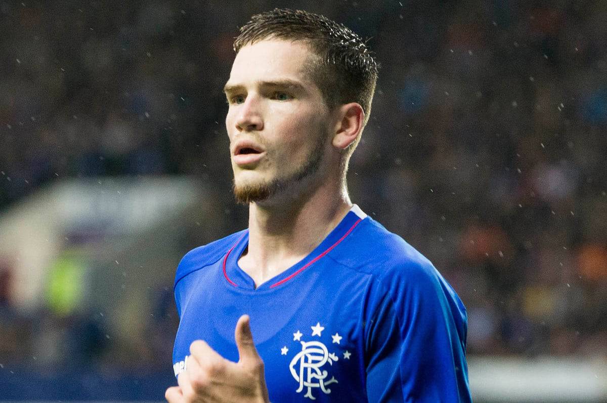 Rangers Ryan Kent during the UEFA Europa League, Second Qualifying Round, Second Leg match at Ibrox, Glasgow.