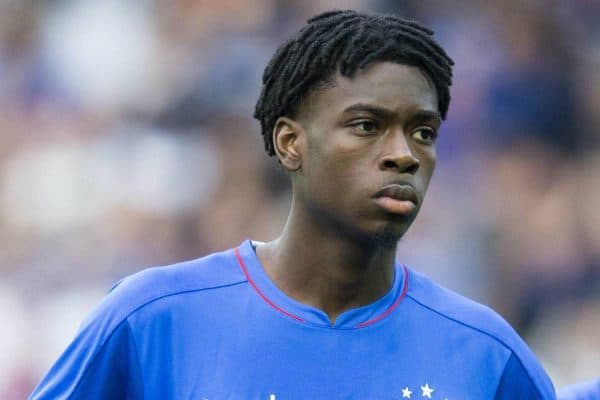 Rangers Oviemuno Ejaria during the UEFA Europa League third qualifying round, first leg match at Ibrox, Glasgow. (Jeff Holmes/PA Archive/PA Images)