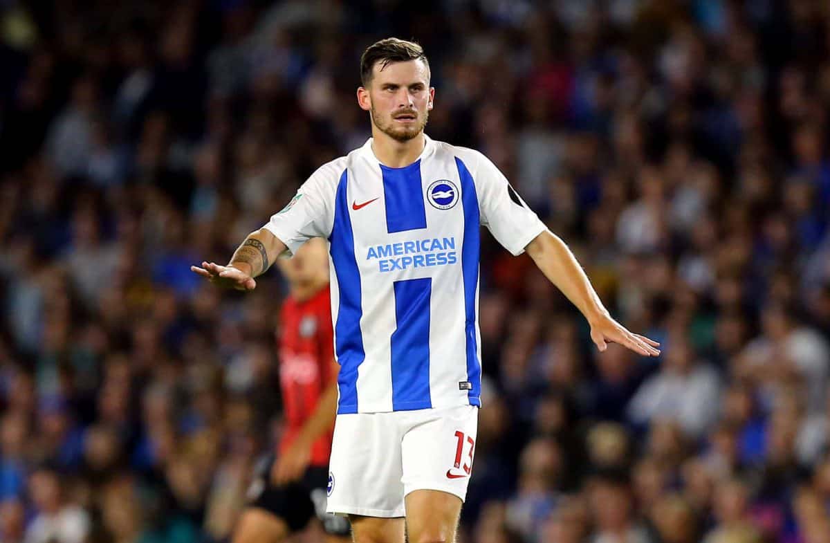 Brighton & Hove Albion's Pascal Gross (Gareth Fuller/PA Wire/PA Images)