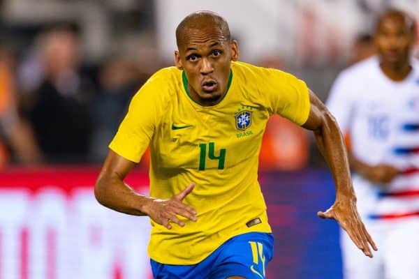 East Rutherford, NJ - Vendredi 07 septembre 2018 : Les équipes nationales masculines des États-Unis (USA) et du Brésil (BRA) ont joué un match amical au MetLife Stadium.  .