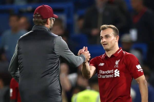 Klopp Shaqiri (Photo: John Walton/PA Wire. )