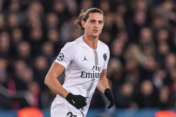 Adrien Rabiot of PSG (Gerrit van Keulen/VI Images/PA Images)