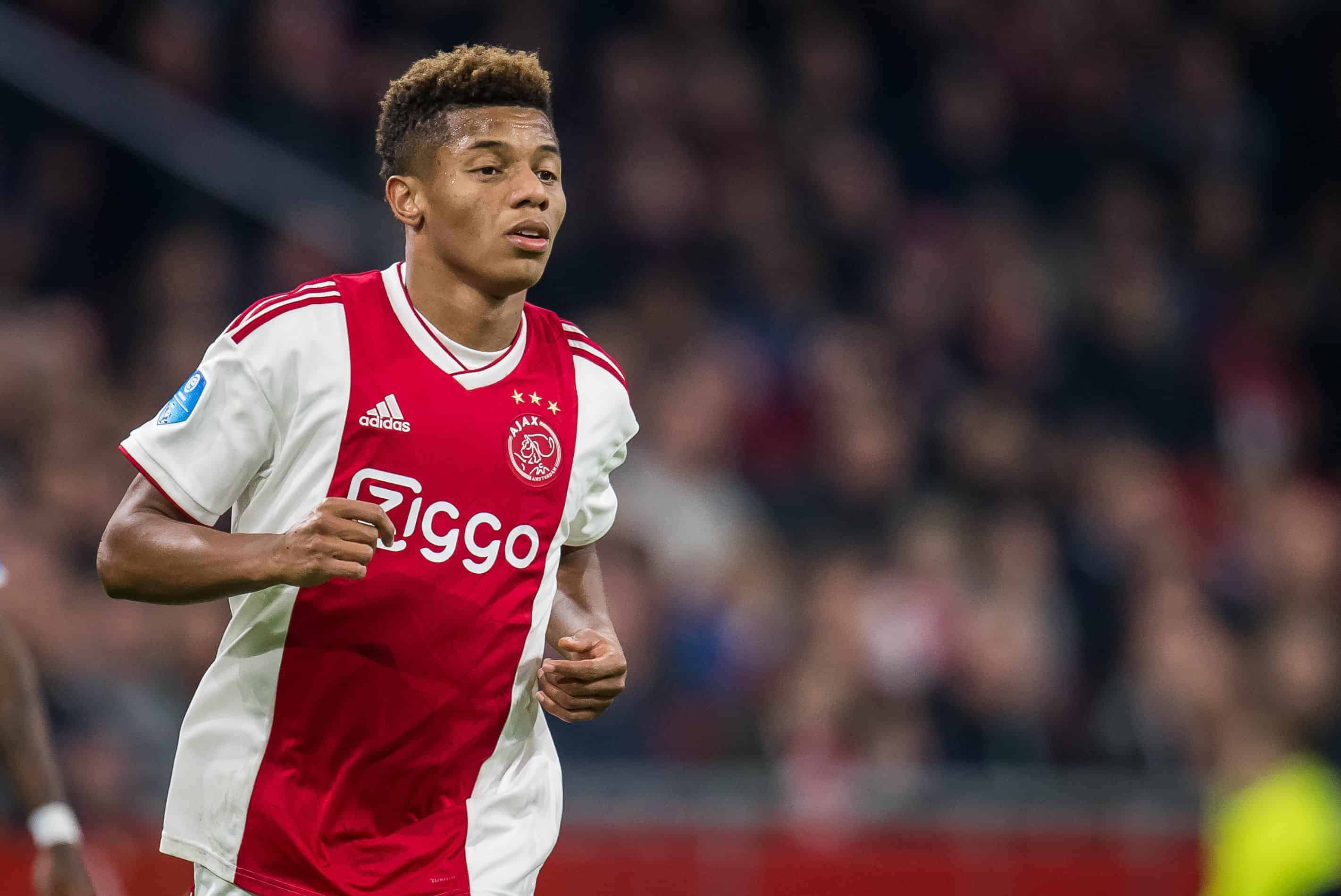 David Neres of Ajax during the Dutch Eredivisie match between Ajax Amsterdam and PEC Zwolle at the Johan Cruijff Arena on March 13, 2019 in Amsterdam, The Netherlands (Ronald Bonestroo fotografie/VI Images/PA Images)