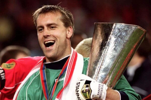 Liverpool goalkeeper Sander Westerveld, UEFA Cup 2001 (Jon Buckle/EMPICS Sport)