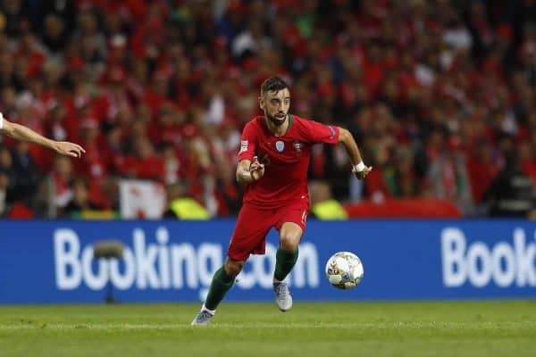 Bruno Fernandes (POR), JUN 5, 2019 - Football / Soccer : UEFA Nations League Semi-finals match between Portugal 3-1 Switzerland at the Estadio do Dragao in Porto, Portugal. (Photo by Mutsu Kawamori/AFLO)