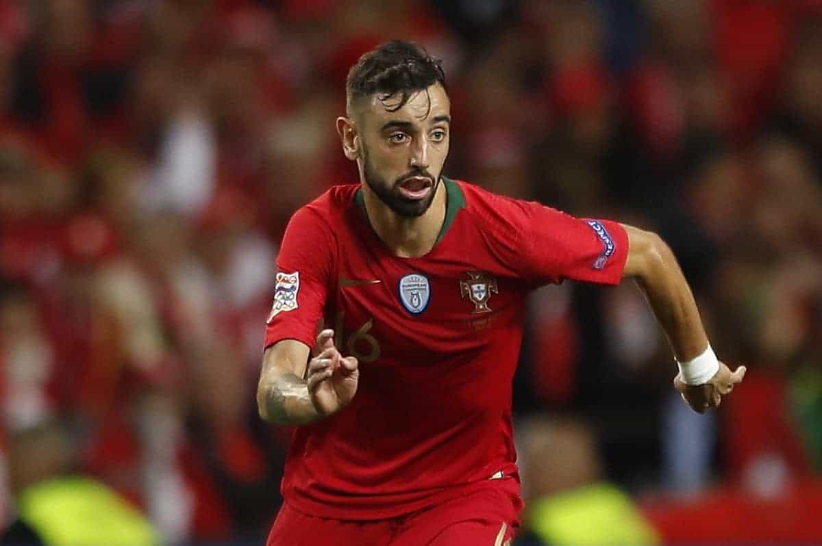 Bruno Fernandes (POR), JUN 5, 2019 - Football / Soccer : UEFA Nations League Semi-finals match between Portugal 3-1 Switzerland at the Estadio do Dragao in Porto, Portugal. (Photo by Mutsu Kawamori/AFLO)