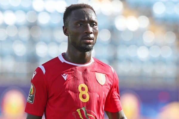 Naby Deco Keita dari Guinea selama pertandingan Piala Afrika 2019 antara Nigeria dan Guinea di Stadion Alexandria, Alexandria pada 26 Juni 2019 © Muzi Ntombela/BackpagePix