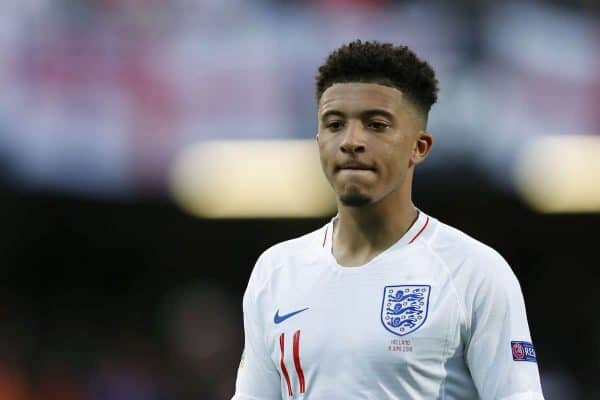 Jadon Sancho of England ( MAURICE VAN STEEN/VI Images/PA Images)