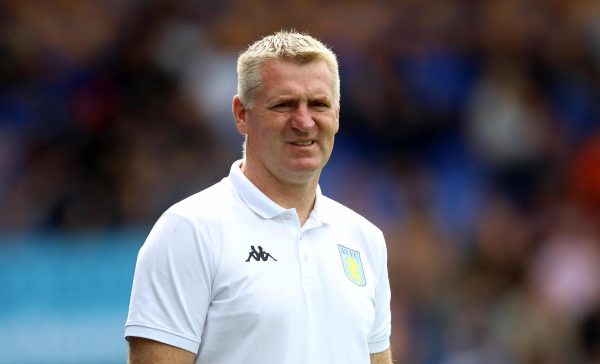 Aston Villa manager Dean Smith