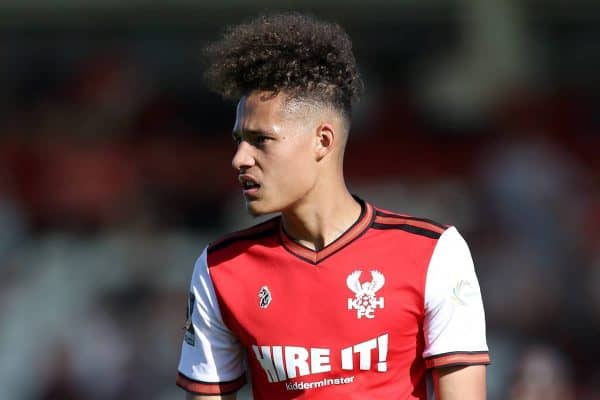 Kidderminster Harriers' Rhys Williams (Barrington Coombs/EMPICS Sport)