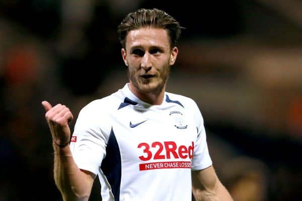 Preston North End's Ben Davies during the Sky Bet Championship match at Deepdale, Preston. (Richard Sellers/PA Archive/PA Images)