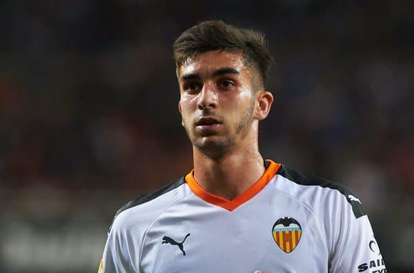 Ferran Torres of Valencia during the La Liga Santander match between Valencia and Villarreal at Mestalla Stadium on November 30, 2019 in Valencia, Spain (Photo by Maria Jose Segovia/NurPhoto)